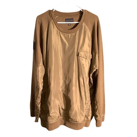 Sean John Men’s Long Sleeve Sweatshirt Size 4XL – Army Green, Casual, Streetwear - Picture 1 of 7